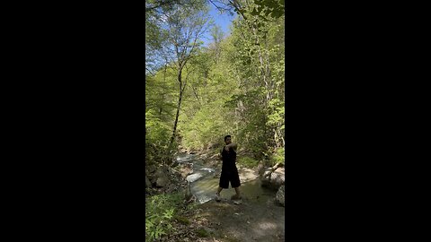 Siu Nim Tao at New River Gorge! #yeshua #jesus #wingchun #gungfu #vingtsun #kungfu #hiking #nature