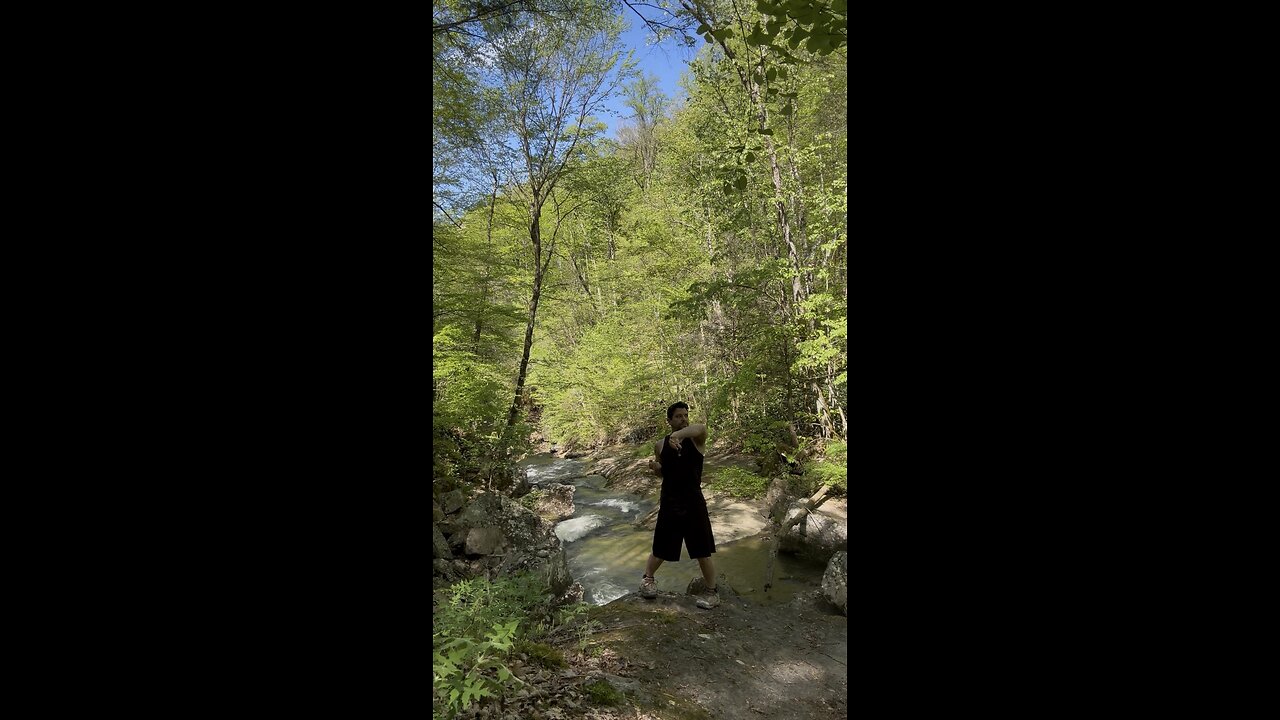 Siu Nim Tao at New River Gorge! #yeshua #jesus #wingchun #gungfu #vingtsun #kungfu #hiking #nature