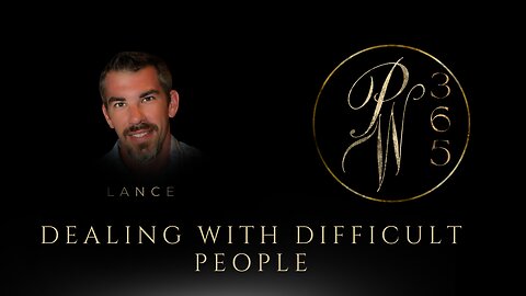 Dealing with difficult people
