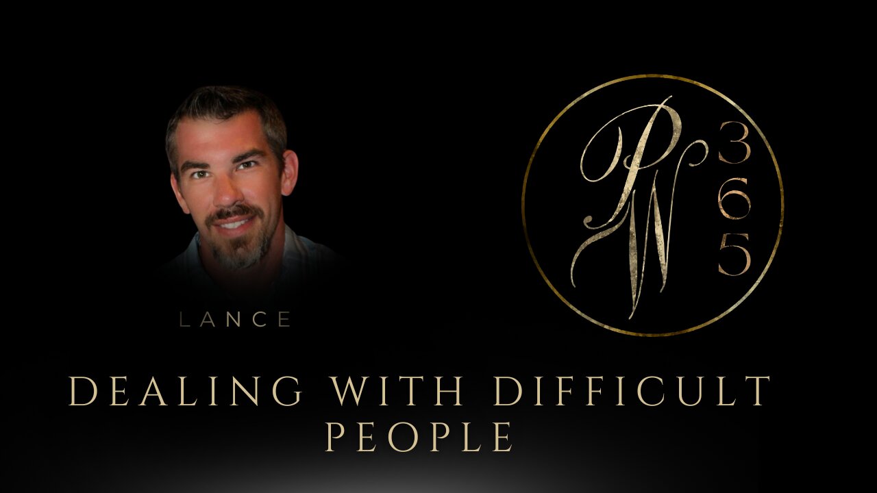 Dealing with difficult people