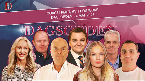 Norge i rødt, hvitt og woke | Dagsorden 13. mai 2025