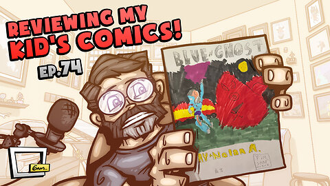 Reviewing my 9-Year-Old's Comics: Blue Ghost - Fire Snap Part II