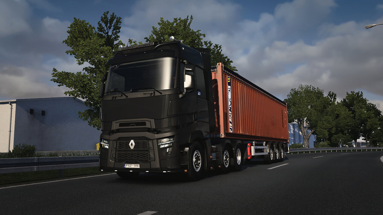 ETS2 | Renault T 520 | Mannheim DE to Strasbourg FR | Open-Top Container 18t