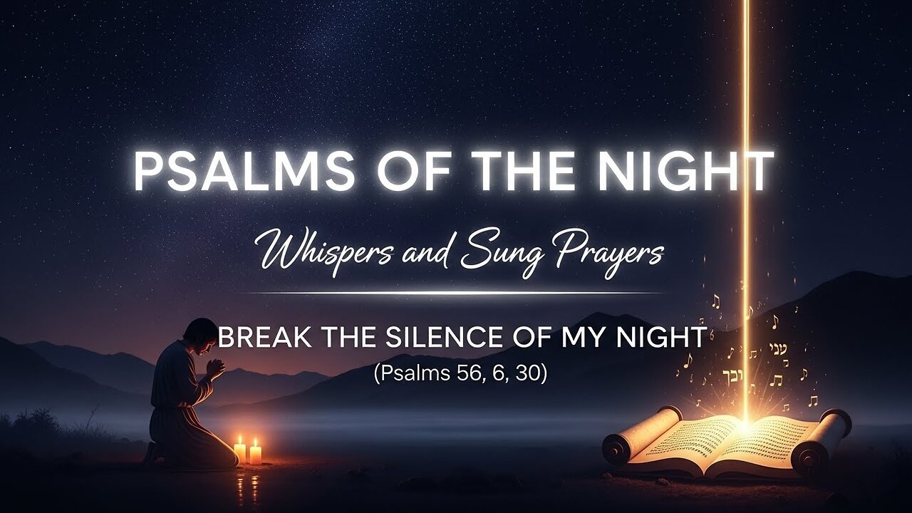 Psalms of the Night – Whispers and Sung Prayers- YOU HOLD MT TEARS IN THE NIGHT