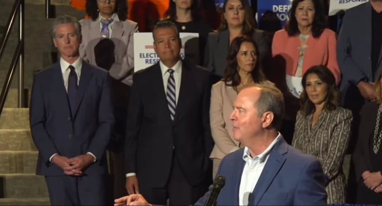 Sen Adam Schiff Accuses Trump Of Being Corrupt