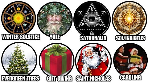 Tutte le tradizioni pagane assorbite nel Natale cristiano spiegate DOCUMENTARIO il paganesimo moderno,comprende una vasta serie di cults,sette e nuovi movimenti religiosi detti NRM e cult UFO,apocalittici che esistono da decenni