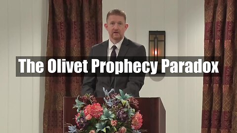The Olivet Prophecy Paradox