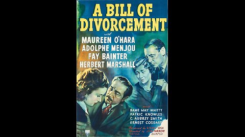 A Bill of Divorcement (1940) | Directed by John Farrow