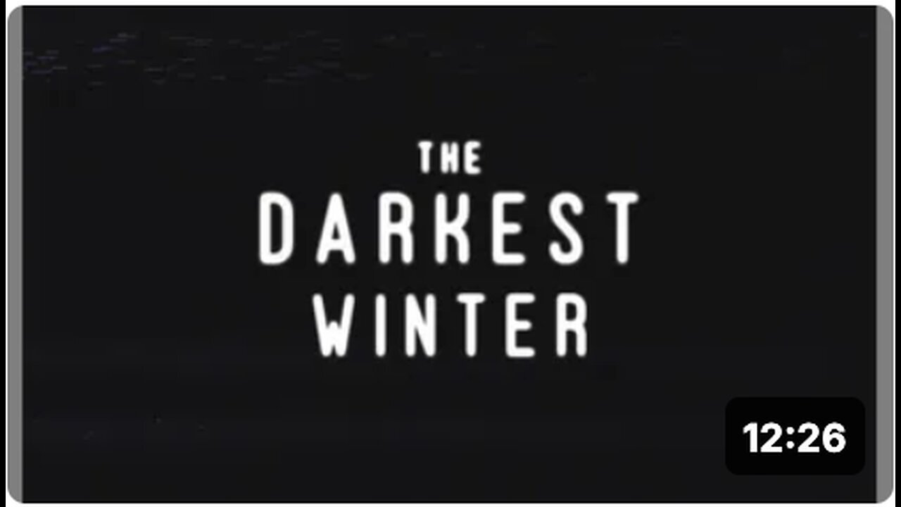 "Surviving 2020's Darkest Winter: Insights, Strategies and Coping Mechanisms"