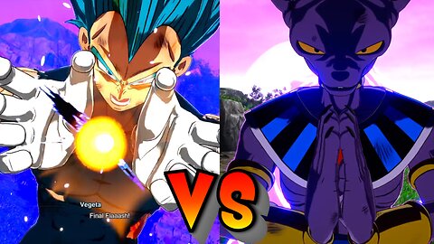 Vegeta(Super) VS Beerus - Dragon Ball Sparking Zero