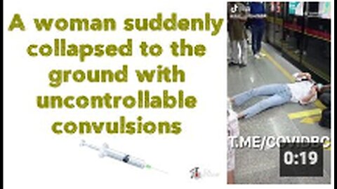 "Uncontrollable Convulsions Suddenly Ground a Woman"