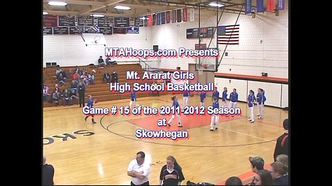 Mt. Ararat High School Girls Basketball 2011-2012 Season Game 15