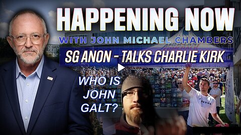 JMC W/ Unanswered Questions | SG Anon Analyzes the Charlie Kirk Assassination. WHO IS JOHN GALT?