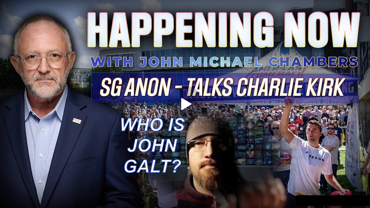 JMC W/ Unanswered Questions | SG Anon Analyzes the Charlie Kirk Assassination. WHO IS JOHN GALT?