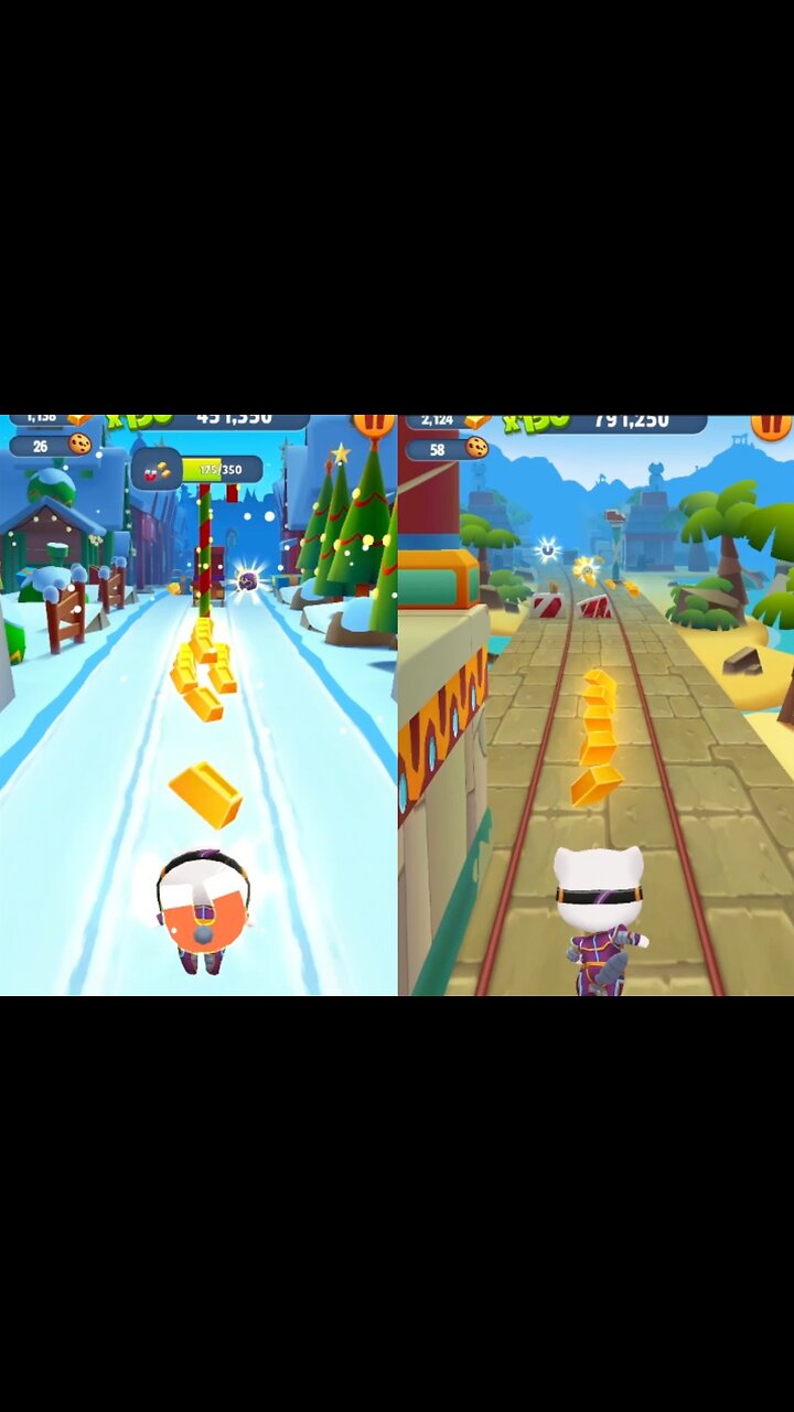 Talking Tom Gold Run – Cyber Angela: Winter Stage Update (Dec 2025)