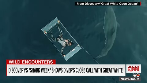 New heart-stopping footage of massive great white shark attack