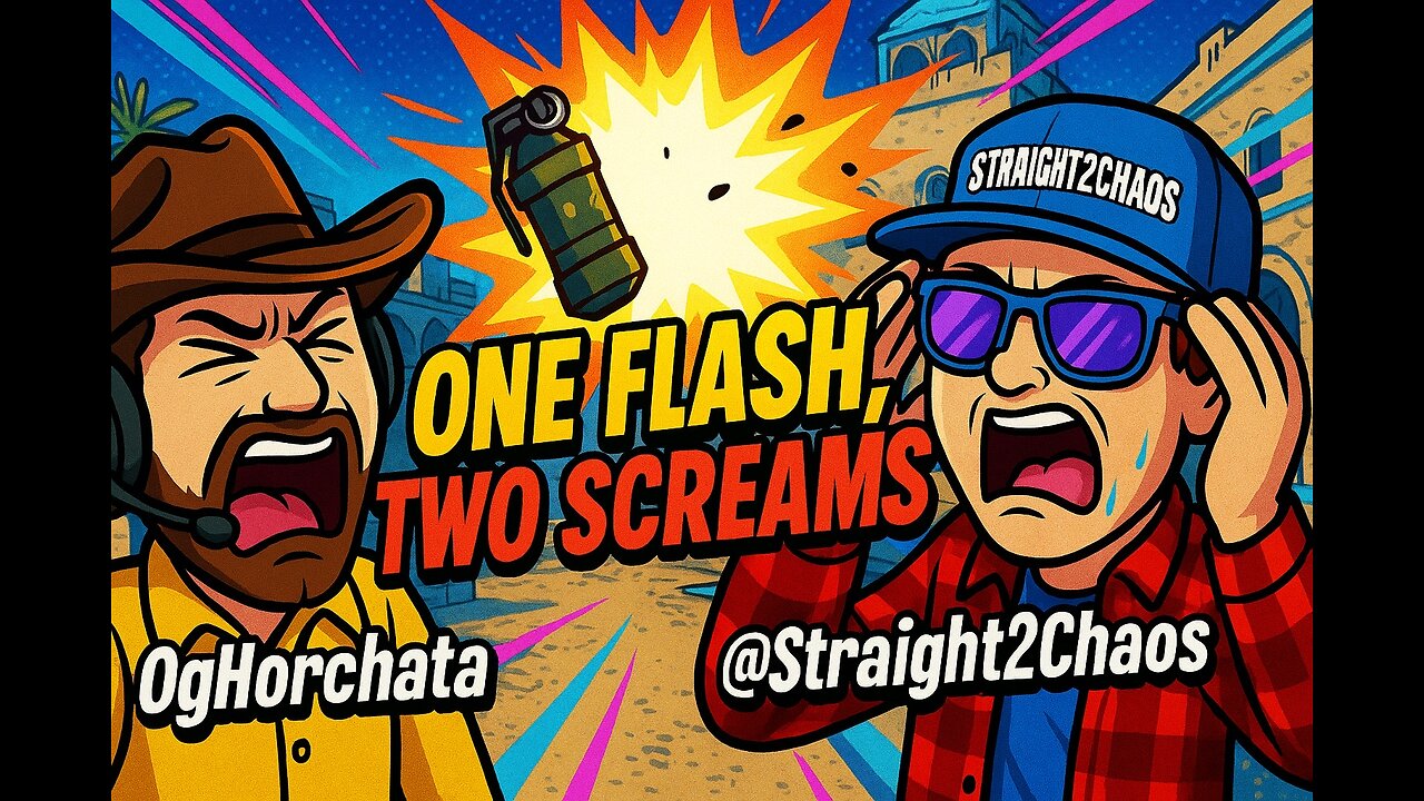 One Flash, Two Screams | CS2 Competitive w/ @Straight2Chaos