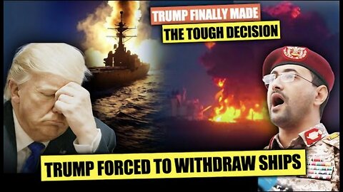 Finally! Trump Forced To Step Back After Yemen Hit Ships With Most Powerful Strikes