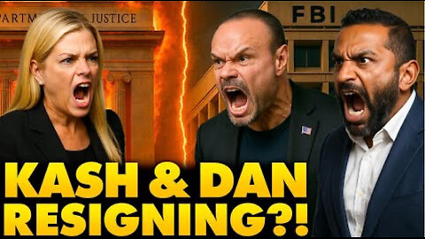 Kash Goes THERMONUCLEAR Joins Bongino In Resigning from FBI if Bondi Stays