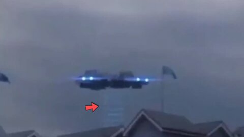 UFO Sends Beam over House in Scotland