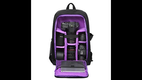 Pack All the Gear for Your Next Shot with Customizable Camera & Laptop Backpack