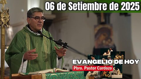 Evangelio de HOY Sábado 06 09 2025 Semana XXII Lc 6,1-5. - Padre Pastor Cardozo -