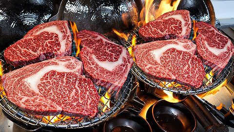 This is Most Expensive Korean Beef BBQ!! Must-try Beef Dishes / Korean street food