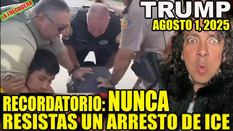 RECORDATORIO: NUNCA RESISTAS UN ARRESTO DE ICE O PASARÁ ESTO