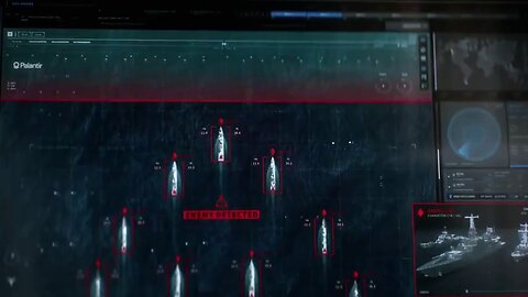 Palantir's commercial for AI drone swarms taking out targets