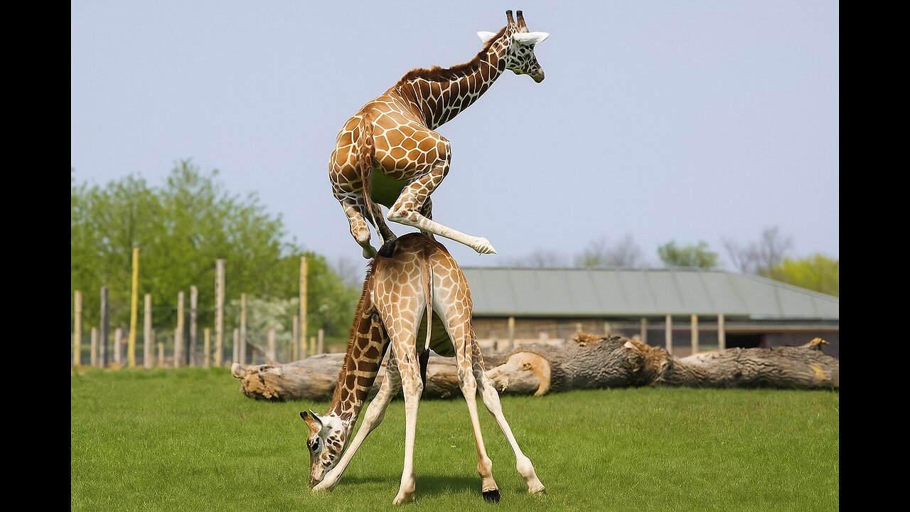 Funny giraffe 🤣🤣🤣
