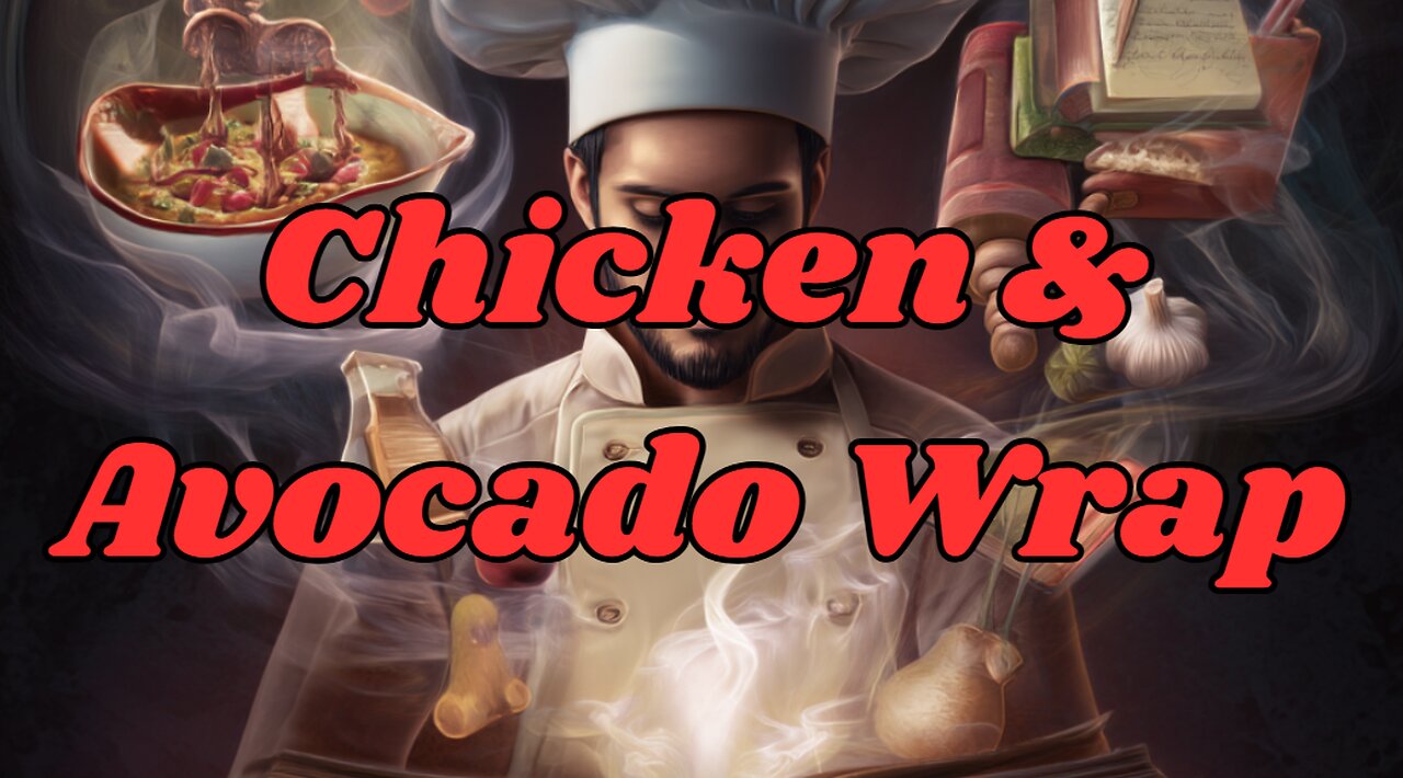 Quick Recipes - Chicken & Avocado Wrap