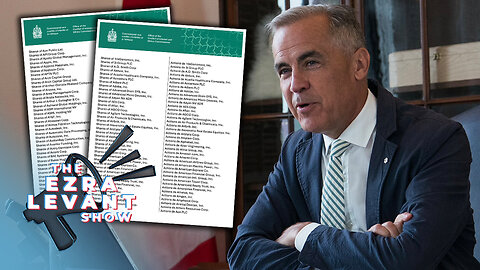 Carney's portfolio reveals he 'doesn't believe in investing in Canada,' says Ezra Levant