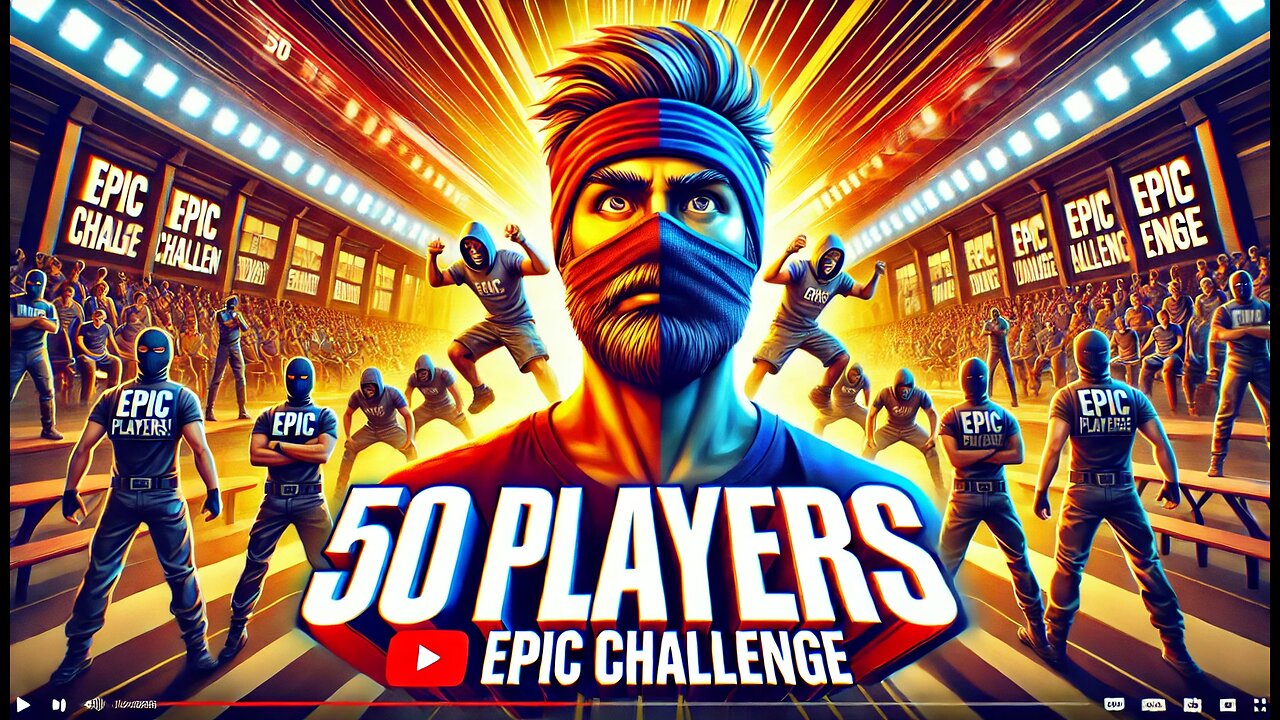 I SURVIVED SQUID GAME WITH 50 PEOPLE! 🔴😱 Real-Life Elimination Challenge