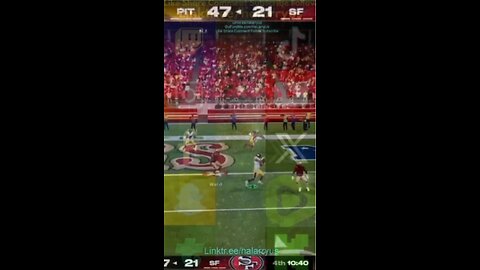 With Ease PIT 54 vs SF 21 #AllMadden #Madden25 #NFLmadden #madden