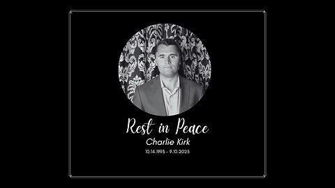 Rest in peace Charlie Kirk