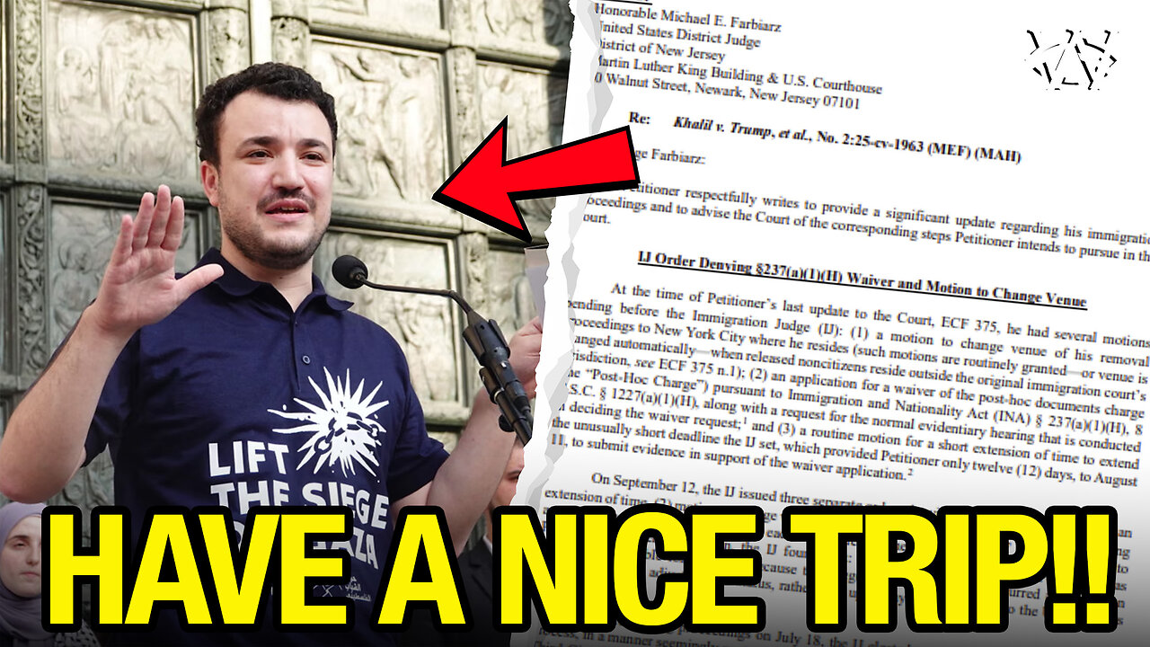 Palestinian Activist Khalil Ordered DEPORTED after Finding of FRAUD!!