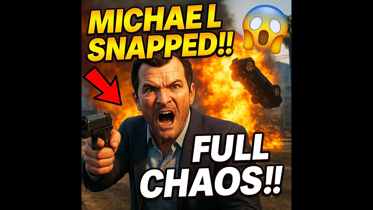 Michael's Angriest GTA5 Gameplay Ever!! | Full chaos Mode Activated