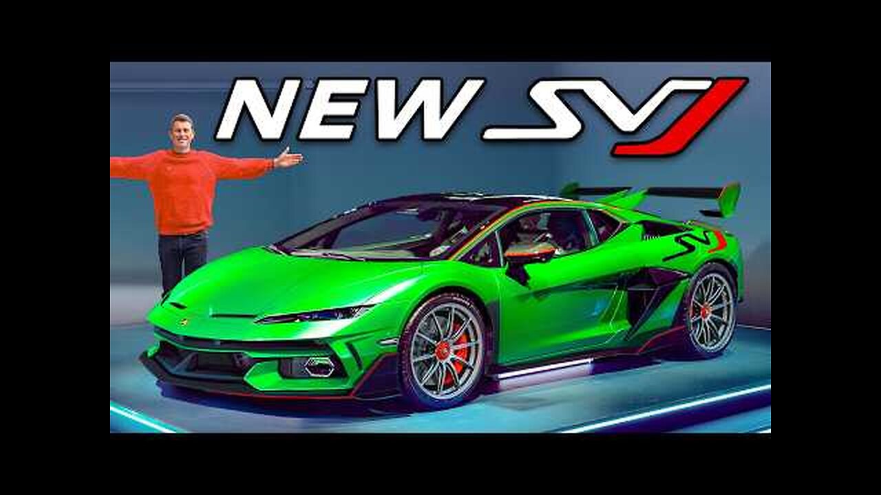 Temerario SVJ 1,100hp 'baby' Lambo on the way!