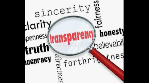 We need more transparency