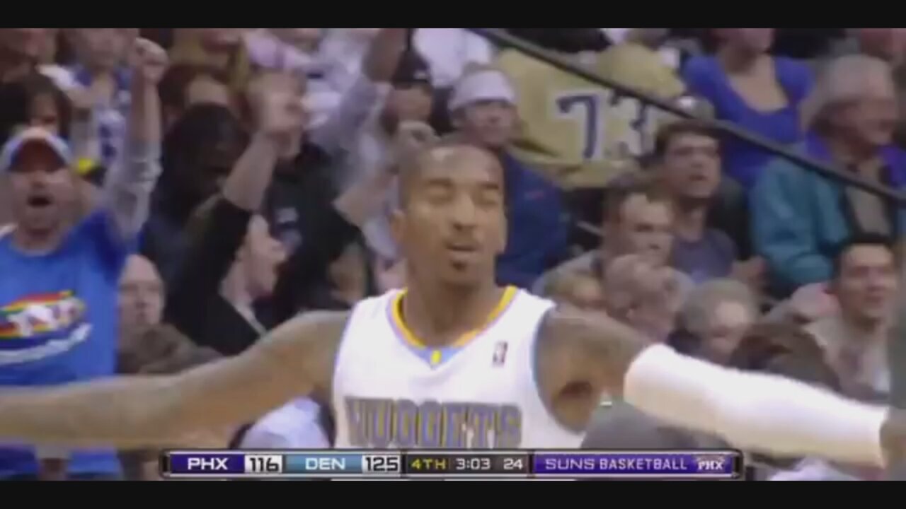 J.R. Smith 30 Points Vs. Suns, 2010-11.