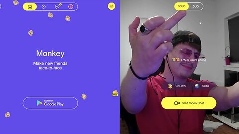 ChrisTheKid live on Monkey.app