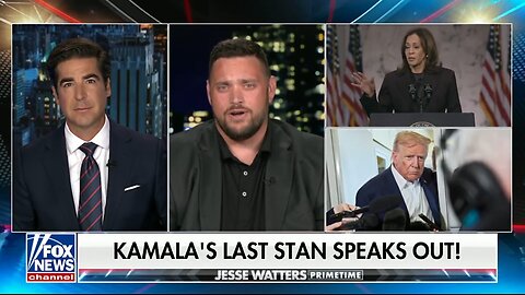 Jesse Watters RIPS "White Dudes for Harris" Founder