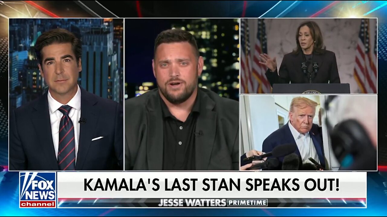 Jesse Watters RIPS "White Dudes for Harris" Founder
