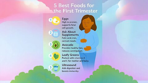 What to Eat During Your First Trimester: Top 5 Foods
