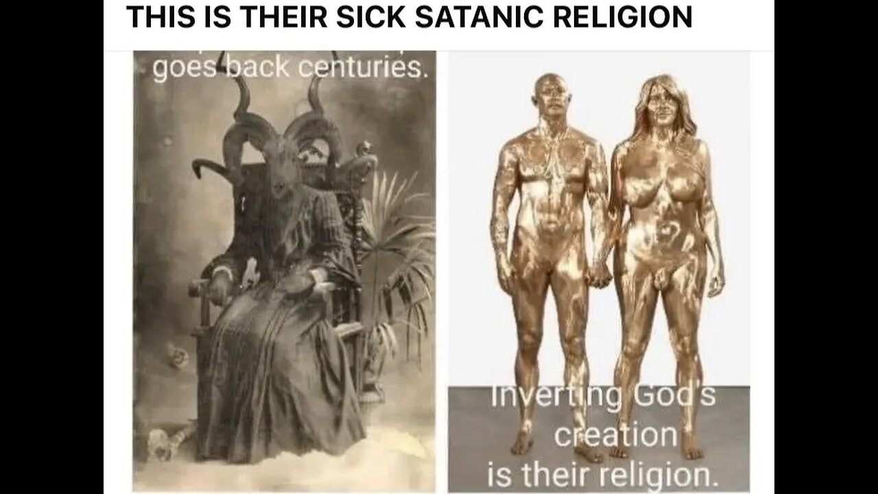 TRANNY’S, BAPHOMET SEXUAL MUTATIONS, & CHARLATANS !!!