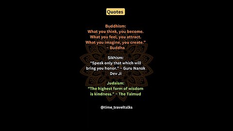 What Buddhism, Sikhism & Judaism Teach That Can Change Your Life