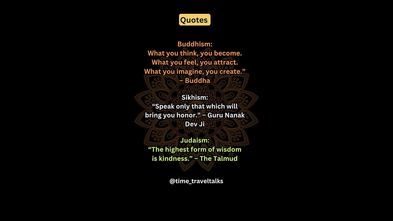 What Buddhism, Sikhism & Judaism Teach That Can Change Your Life