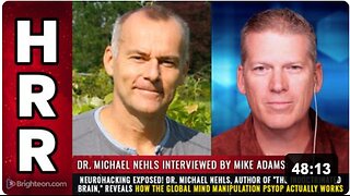 NEUROHACKING EXPOSED! Dr. Michael Nehls, author of "The Indoctrinated Brain," reveals how the global mind manipulation psyop actually works
