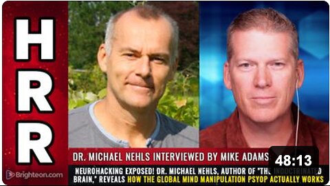 NEUROHACKING EXPOSED! Dr. Michael Nehls, author of "The Indoctrinated Brain," reveals how the global mind manipulation psyop actually works