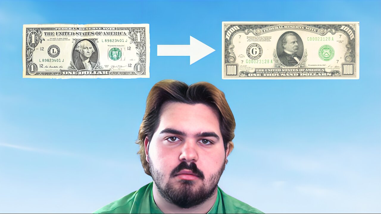 TURING $1 INTO $1000 (Video challenge)